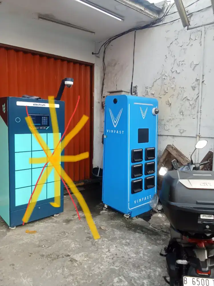 Alat charger Battery Motor listrik
