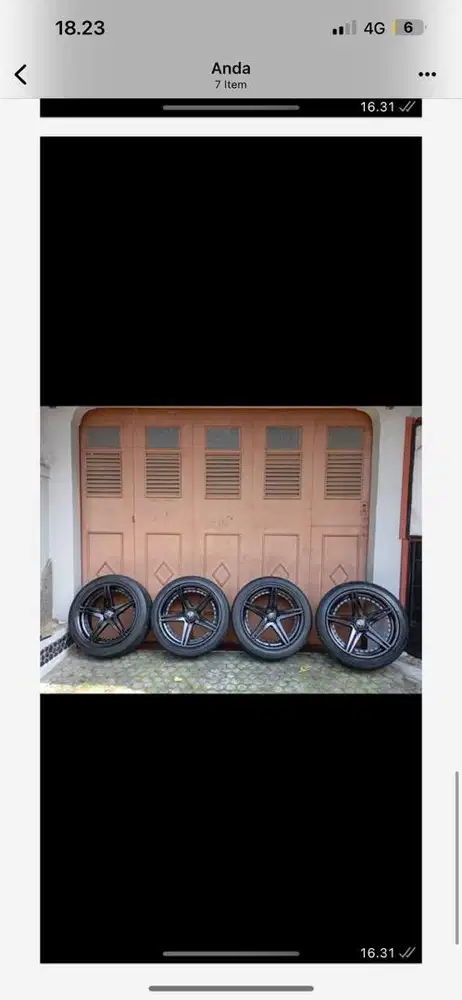 Jual velg racing ring 20 jf luxury