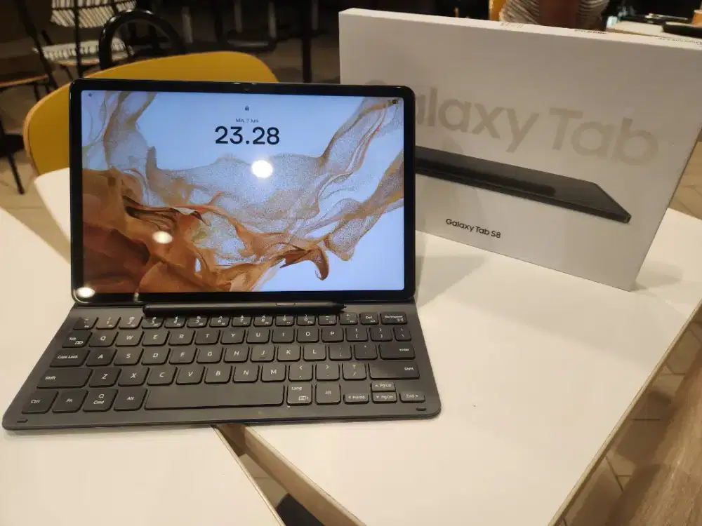 Galaxy tab s8 8GB 128GB PEN KEYBOARD fullsite