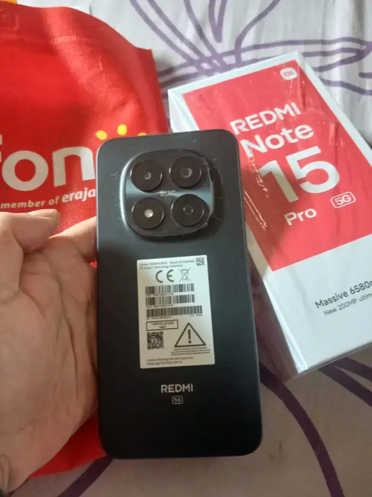Jual Redmi Note 15 Pro 5G 8/256 Black