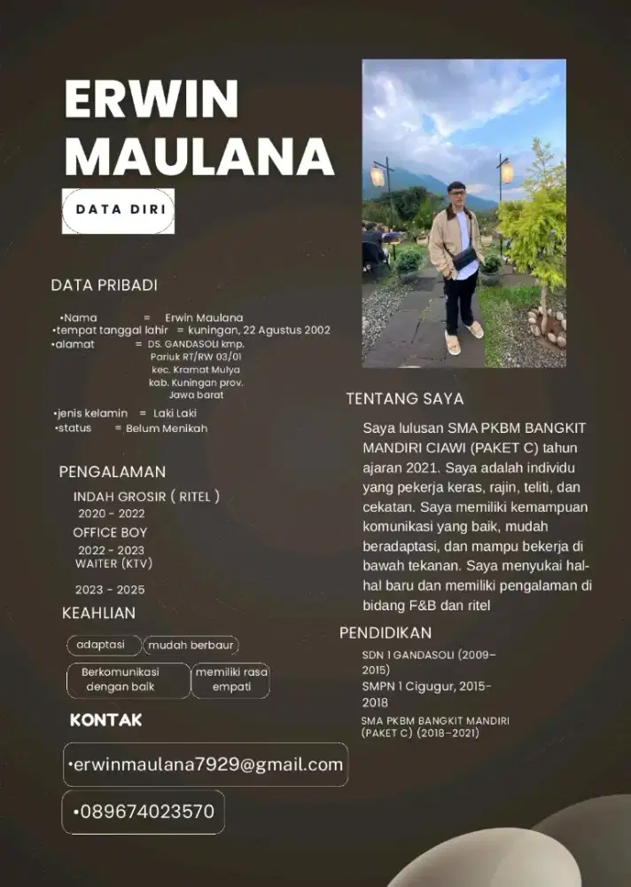 Cari pekerjaan  yang penting ada mes