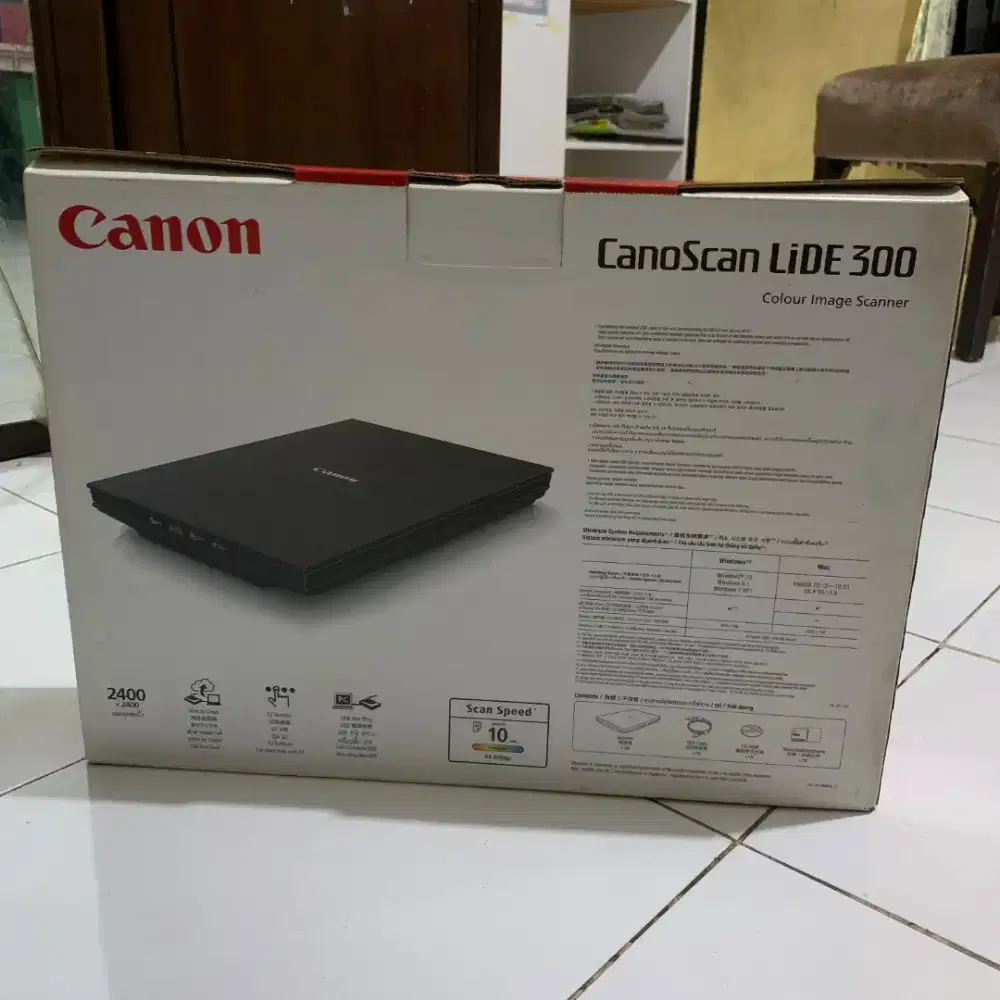 Preloved Scanner Canon CanoScan LiDE 300