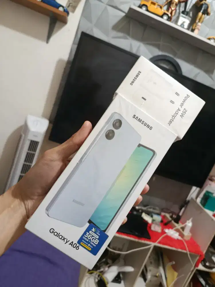 SAMSUNG A06 4/64 NEW SEGEL BOX