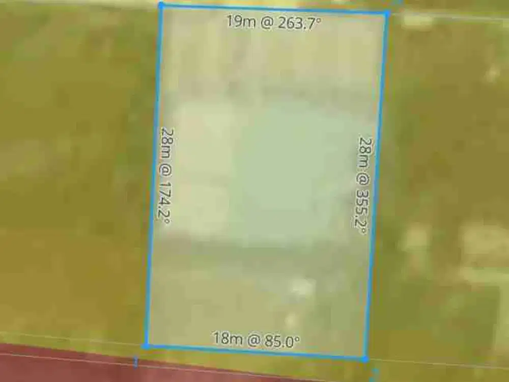 Lahan Komersial Dekat Canggu Akses Aspal 10 Meter