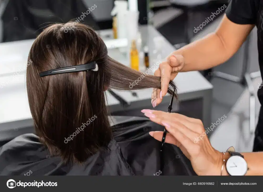 Kursus private hair cutting women n man