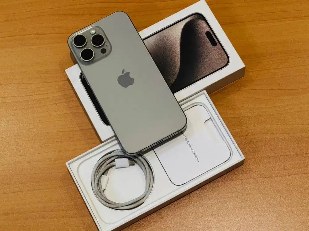 iPhone 15 Pro Max 256GB iBox BH89% Istimewa Full Ori