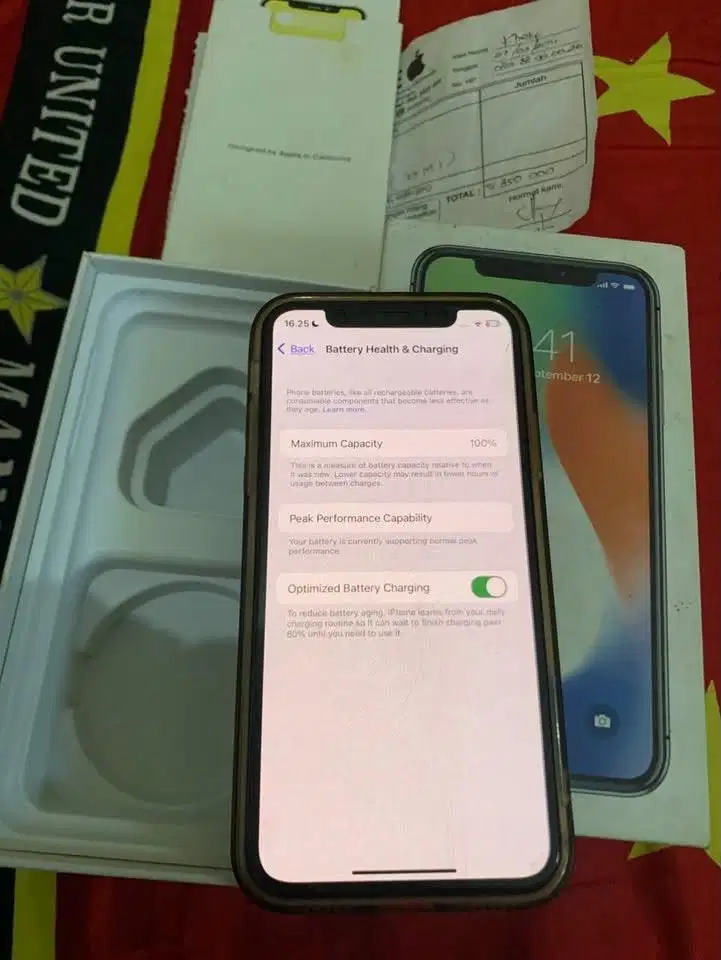 iphone x 256 fullset