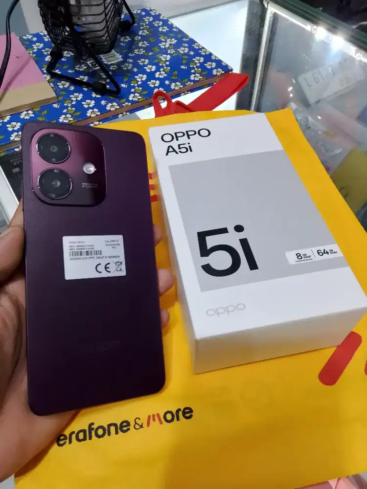 Oppo a5i ram 4+4/64GB Lengkap semua ori bawa'an baru resmi