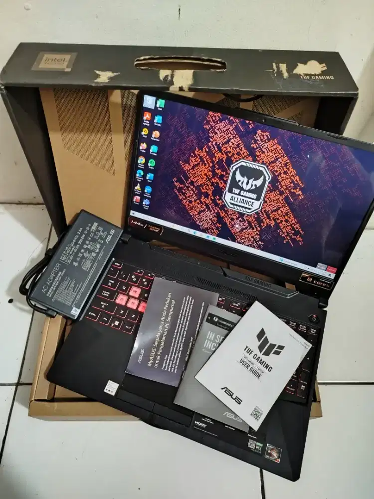 Asus Tuf Gaming A15 FA506QM | Ryzen 7 5800H | RTX 3060 6GB | 8/512