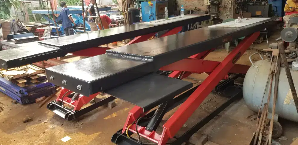 Scissor Lift Spooring