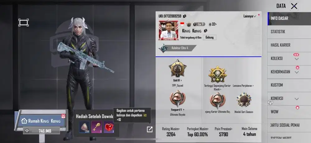 Pubg mobile gc lvl 6