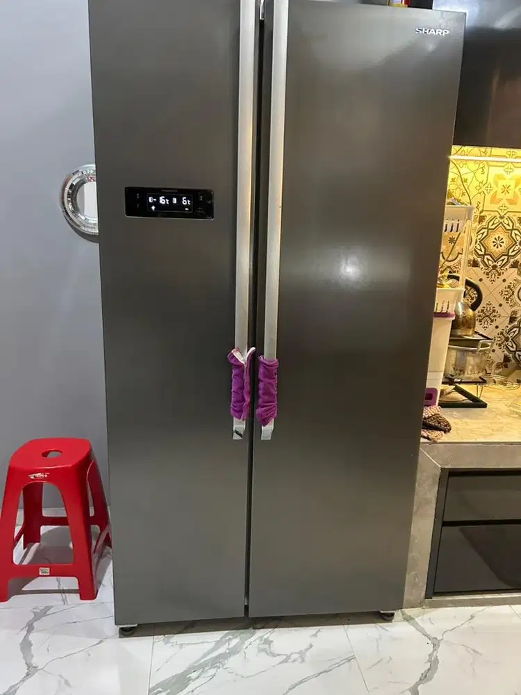 kulkas dua pintu sharp