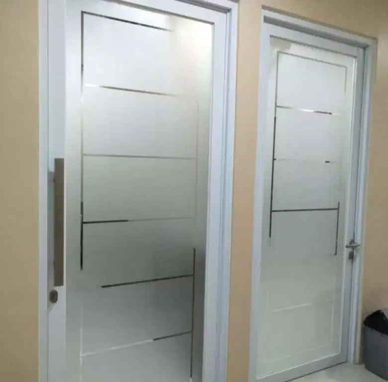 Sticker Sandblast Kamar Tidur & Kaca Film Rumah Gedung profesional