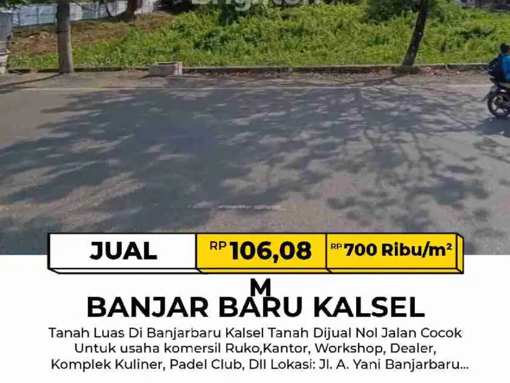 Tanah Luas Di Banjar Baru Kalimantan Selatan