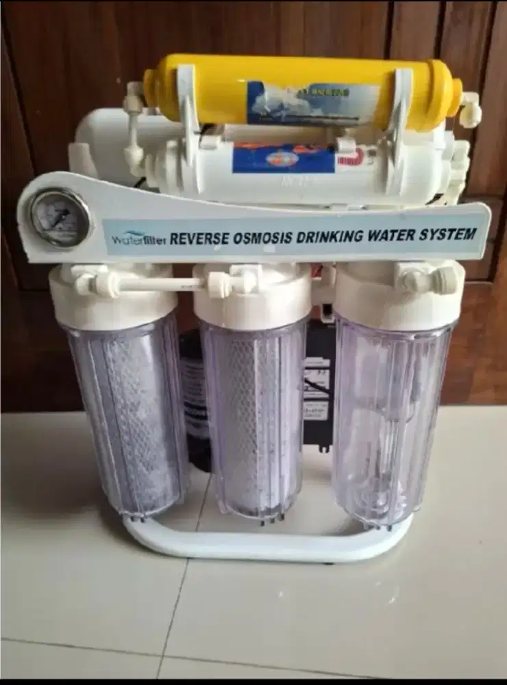 Mesin Ro standing waterfilter 500gpd 6 step