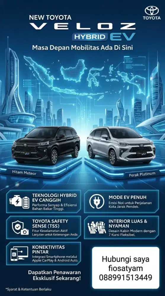 Promo Veloz Q Hybrid Modellista Baru | DP Ringan | Irit 28 Km/L