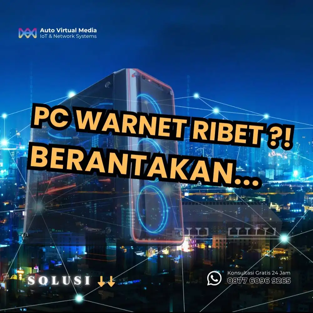 Jasa Instalasi Komputer Internet Setting ISP Dan Warnet