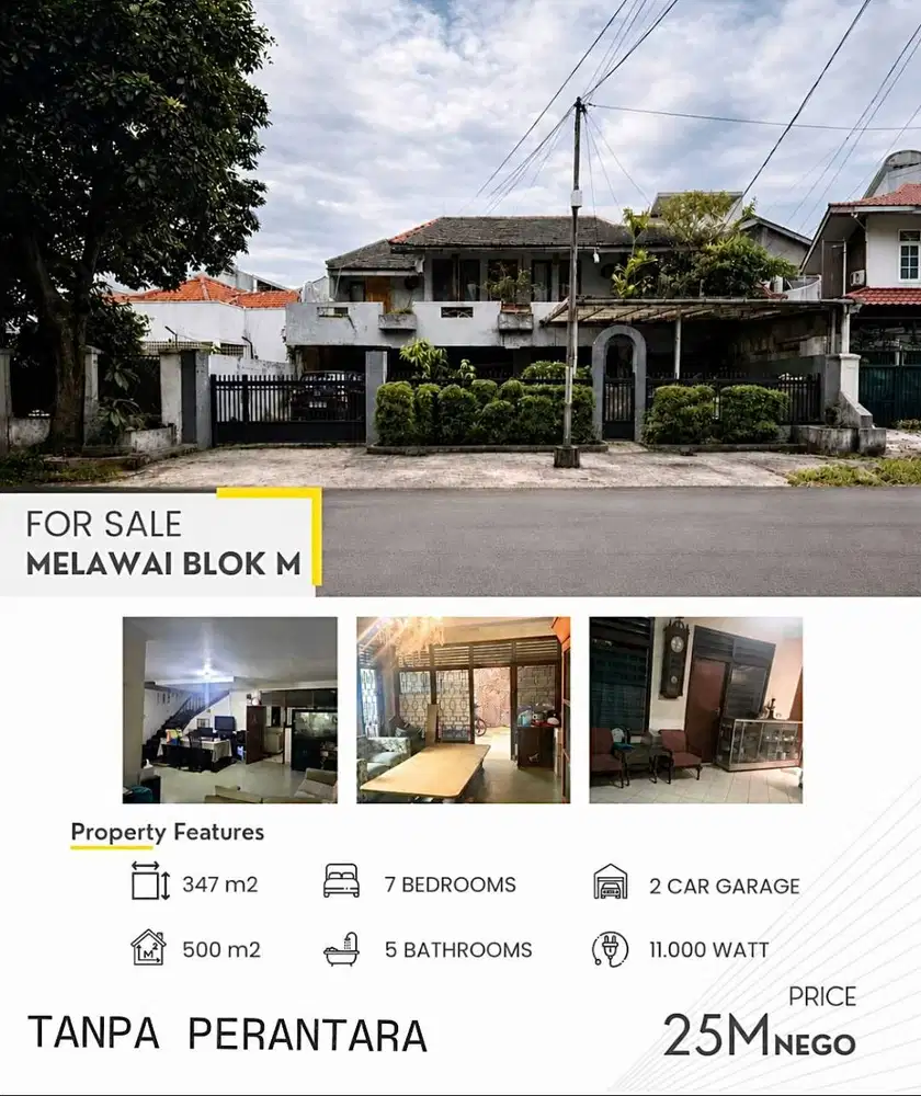Jual Murah, Lokasi Strategis Wilayah Kebayoran Baru