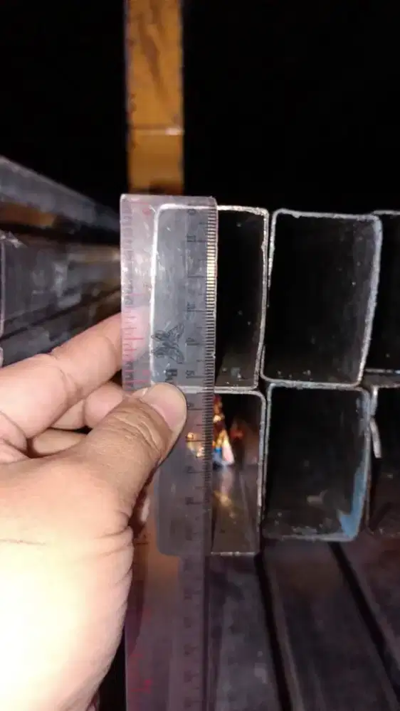 Besi Hollo / holo Galvanis 40x60 BC tebal 1,1mm