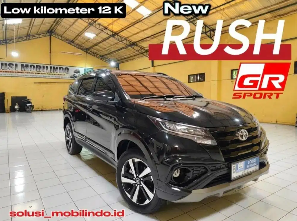 (KM 12 RB) Toyota RUSH GR 1.5 Bensin AT 2025 Hitam