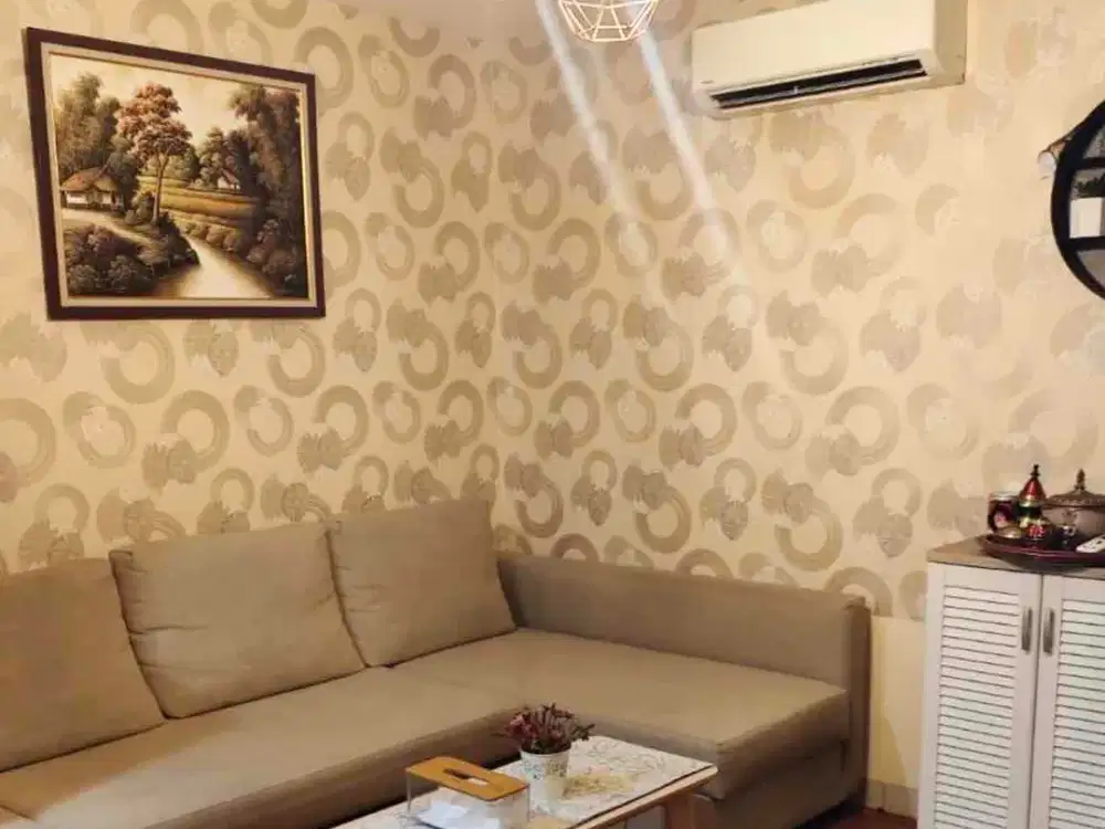 Di JUAL apartemen 1 kamar tidur 1BR full furnish tower bellavista di The mansion Jasmine Kemayoran Jakarta Pusat