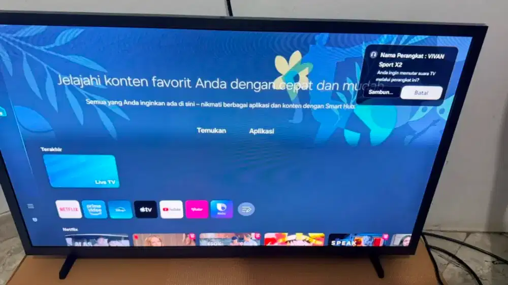 Samsung 32 Inch H5000 Smart TV HD Ready UA32H5000FKLXD