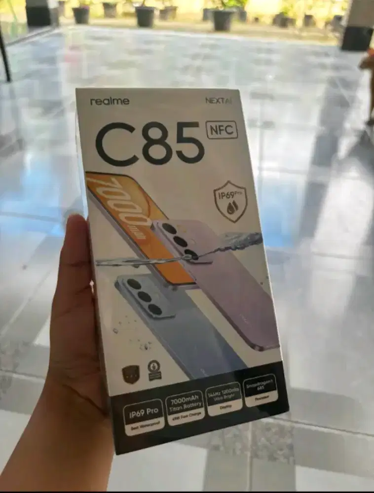 REALME C85 5G RAM 6+6GB { extended Ram } ROM128GB