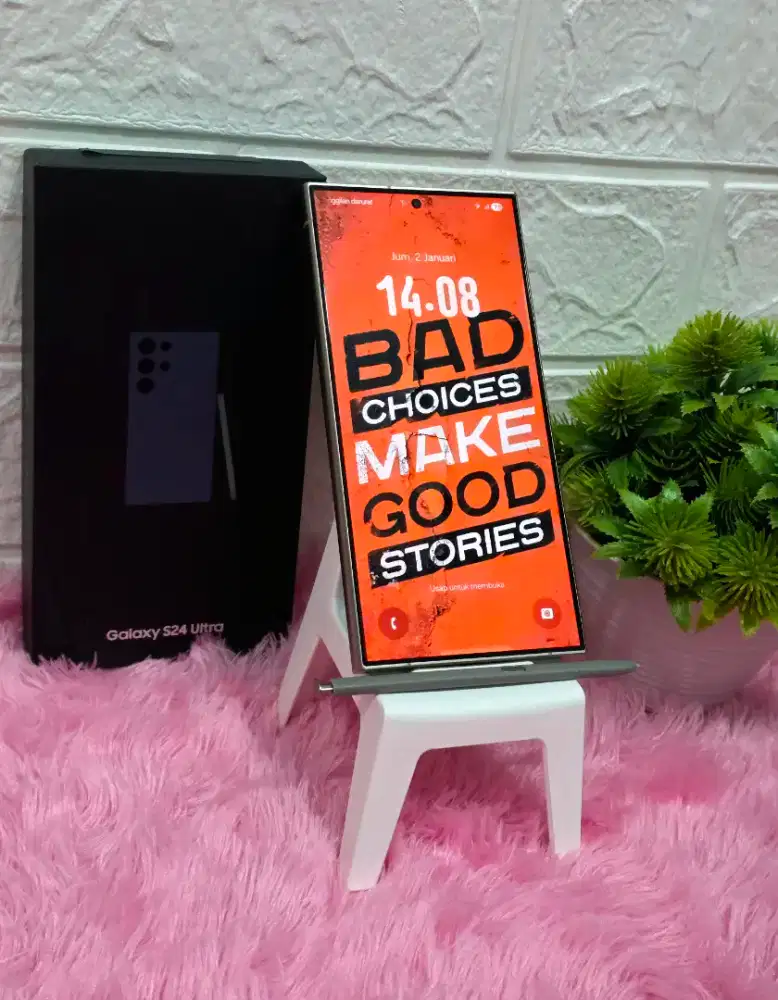 Galaxy S24 Ultra 512Gb Ungu Bening Normal