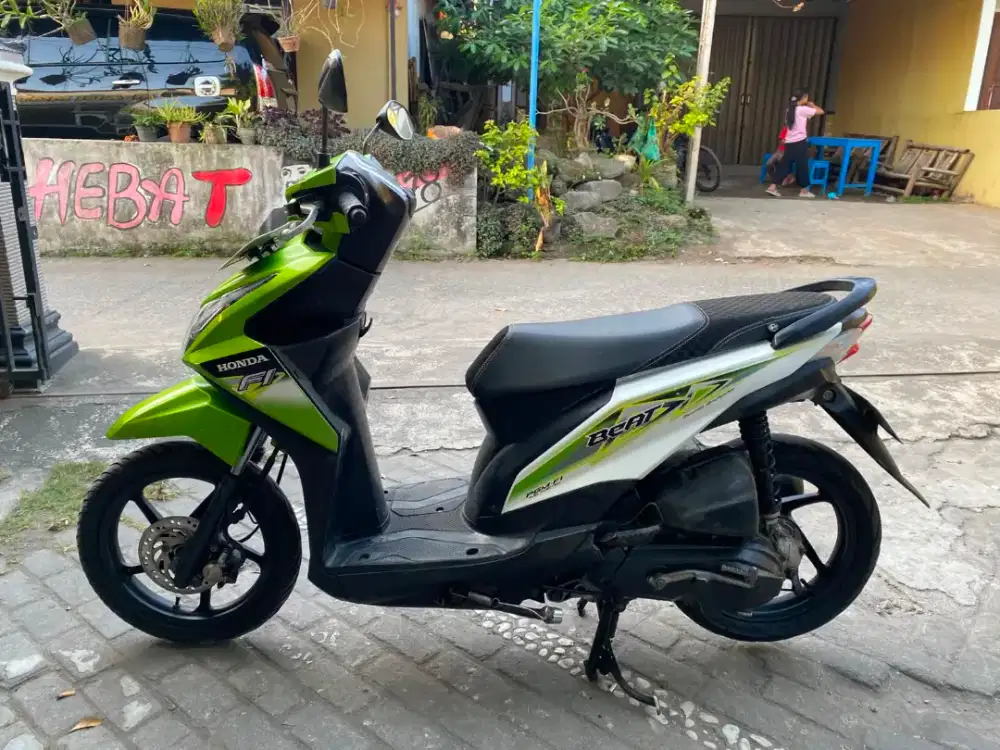 Honda beat injeksi THN 2013 plat AB sleman