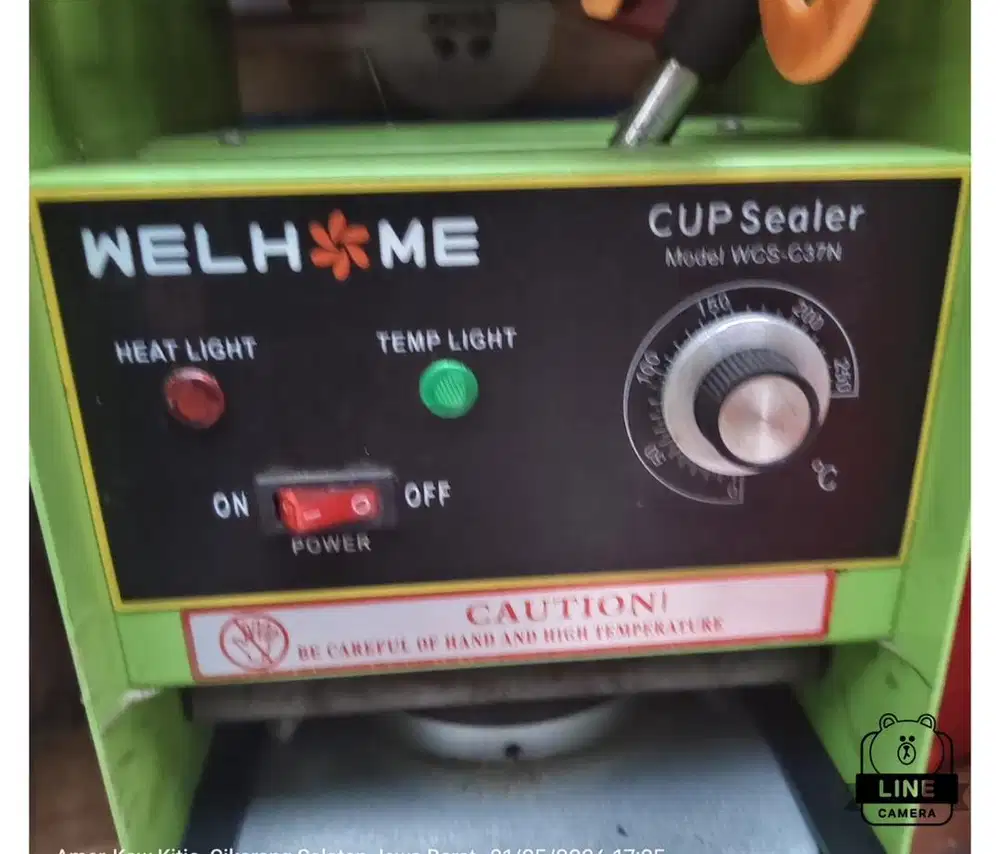 Welhome cup sealer