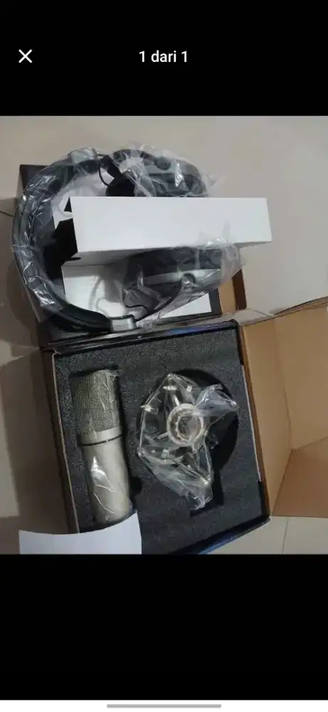 Mic condenser Dolohin DS200 & Earpgone dolphin DS Pearl,