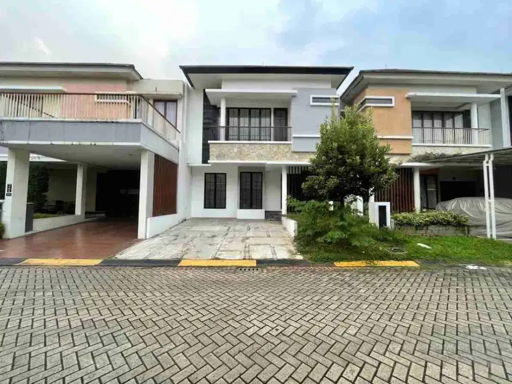 Dijual cepat rumah cluster minimalis lokasi strategis di Discovery Bintaro