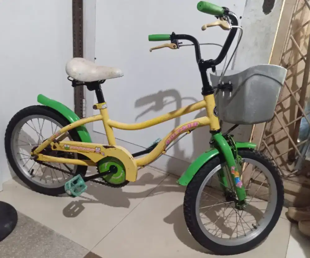 Sepeda anak ukuran 16 poligon kondisi normal