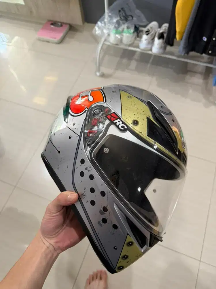 Helm agv k1 (bonus intercom)
