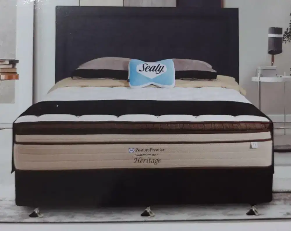 For sale : Matras sealy posture premier heritage & Head Board