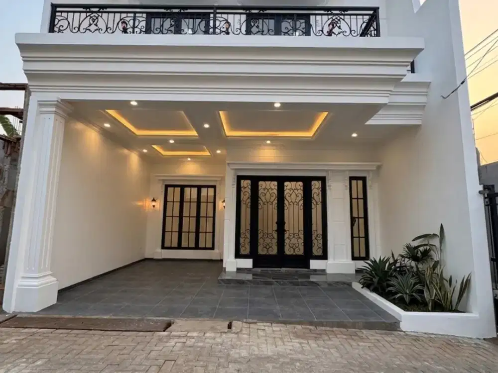 Town house mewah 800 meter ke pintu tol pancoran mas