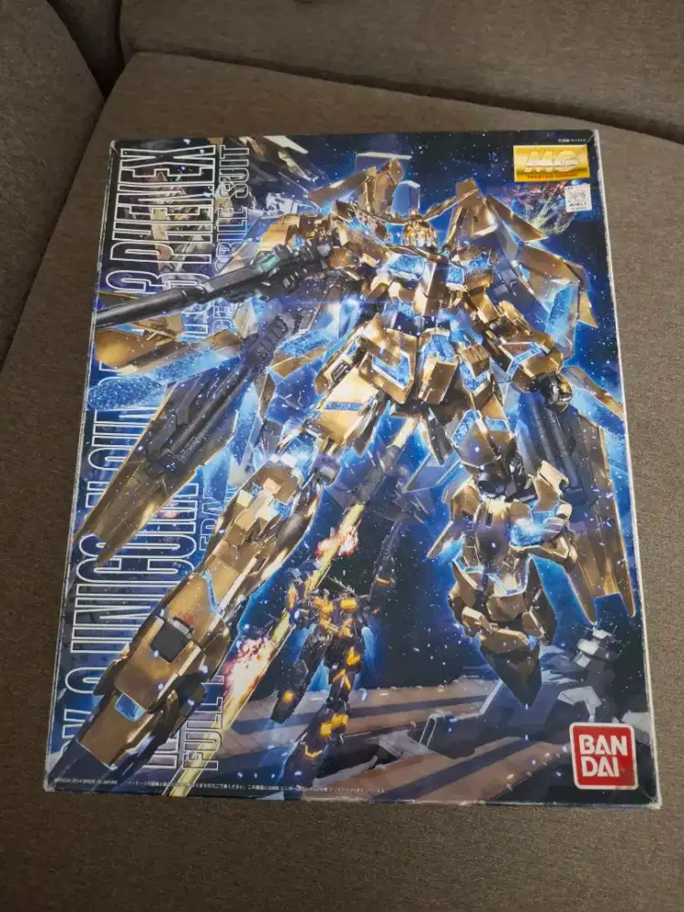 MG 1/100 RX-0 Unicorn Gundam 03 Phenex