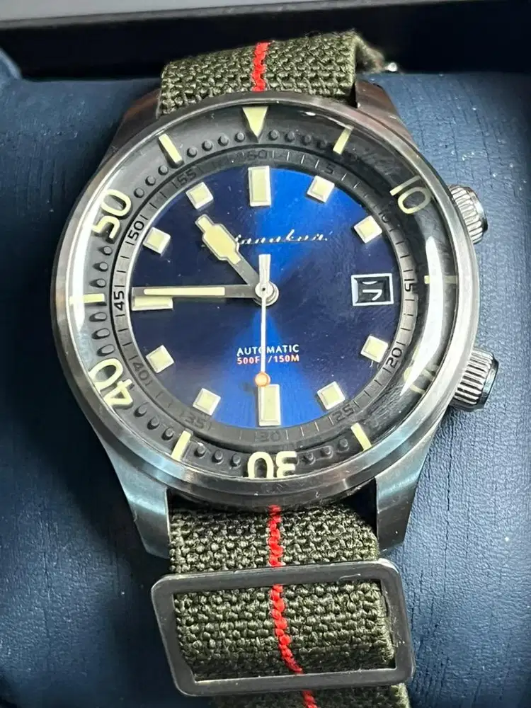 Jam automatic Spinnaker Bradner / Not Seiko