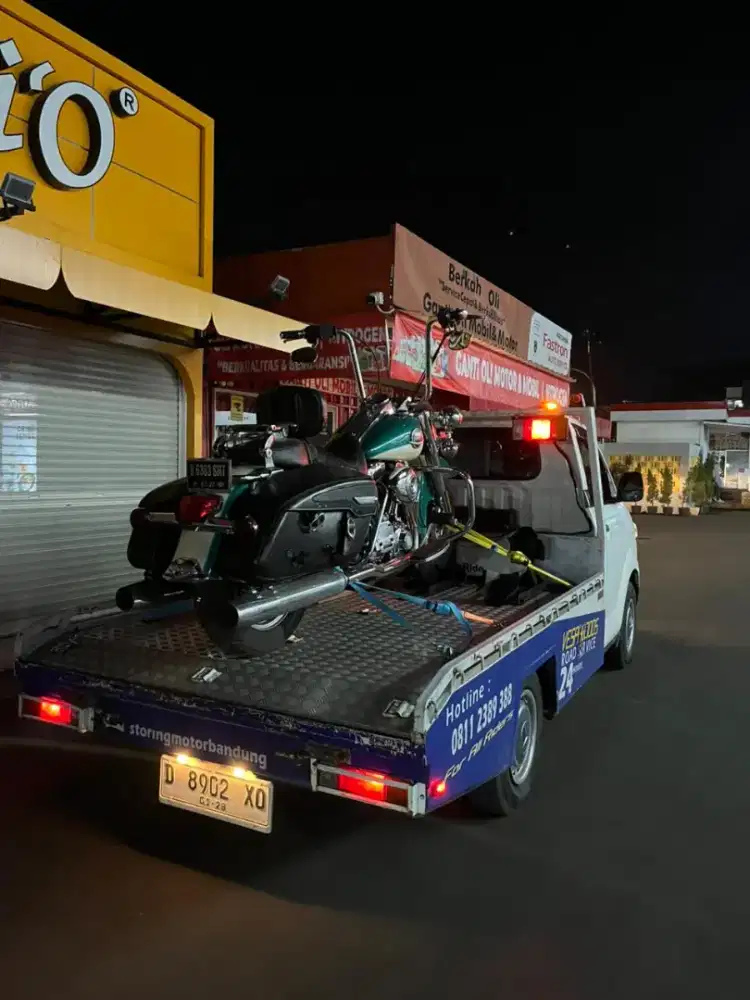 MELAYANI TOWING STORING MOTOR DAN BARANG SIAP LUAR KOTA