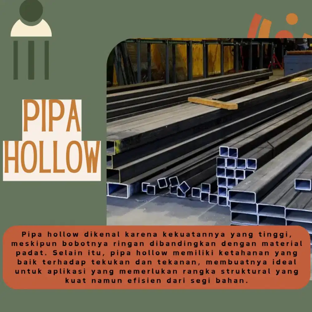 Hollow Galvanis dan Besi Hitam