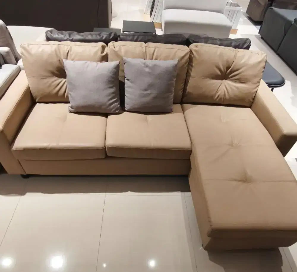 OBRAL MURAH SOFA L KULIT