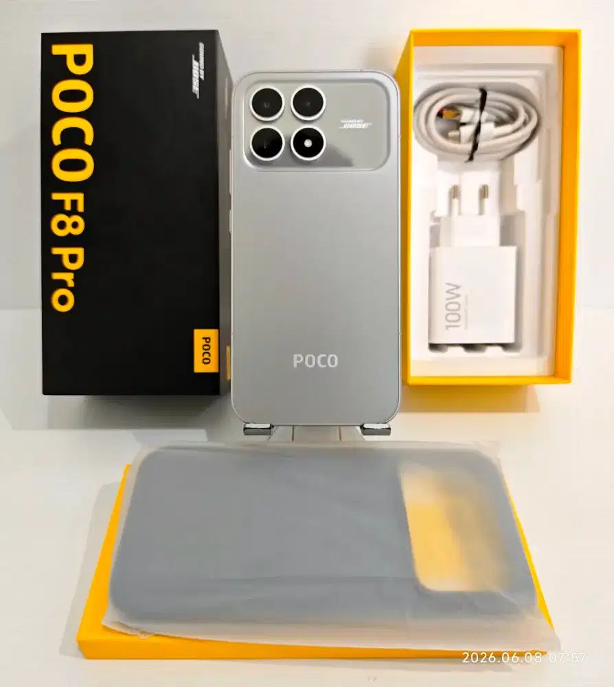 Xiaomi Poco F8 Pro 5G 12/512 Gb  Likenew 99% Resmi 13 Feb28  bs TT/BT