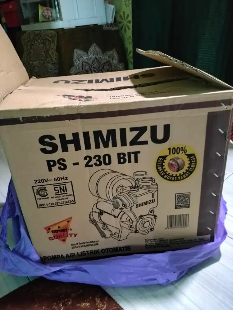 Dijual mesin banyu shimizu ps - 230 bit