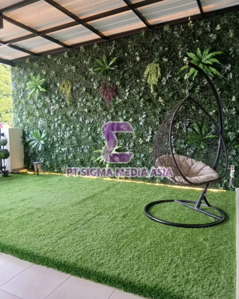 Rumput sintetis untuk halaman rumah