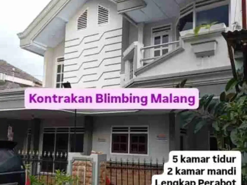 Kontrakkan Rumah Sewa 5 kamar perumahan lengkap perabot