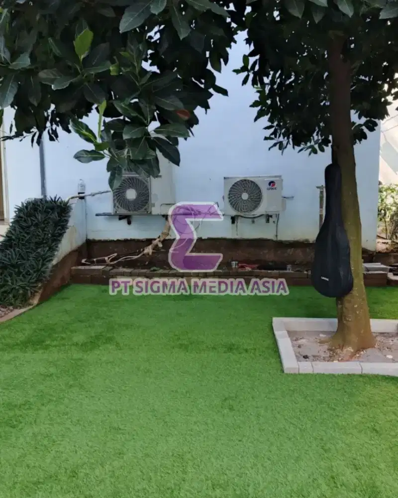 Rumput sintetis taman