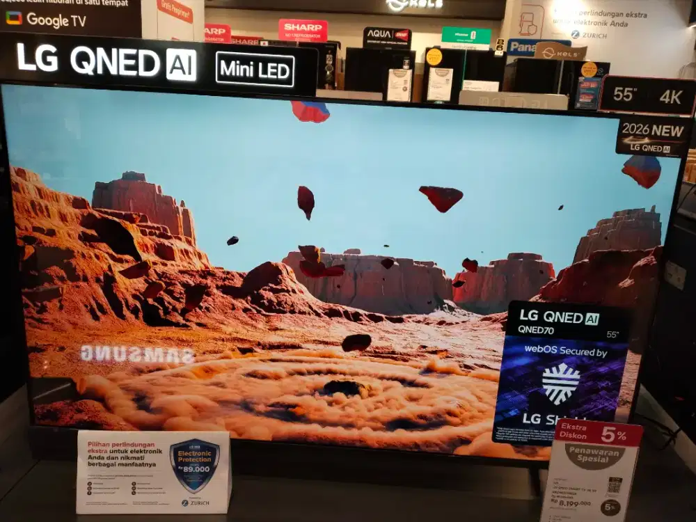 LG QNED SMART TV 4K 55