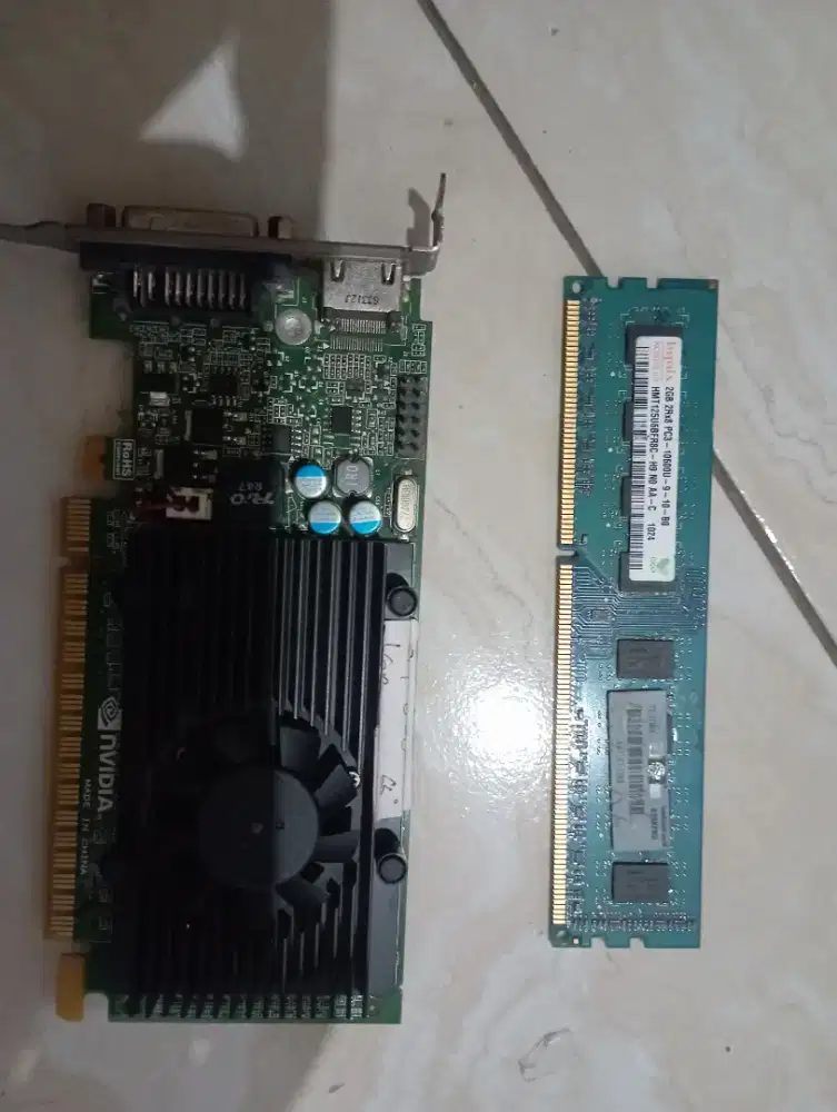 Vga gt620+ram ddr3 2gb