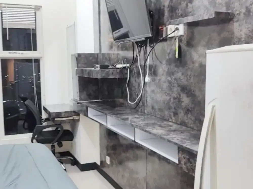 SEWA apartemen Amor, studio, Furnish, Connect East Coast Mall, Pakuwon City-Surabaya Timur