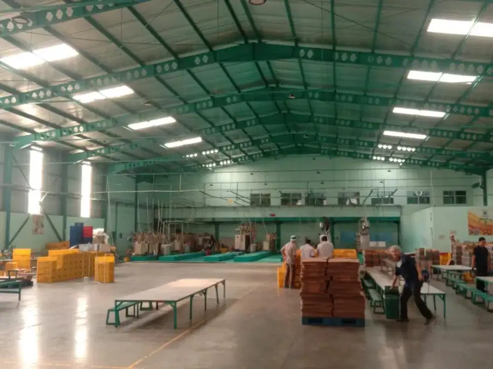 Dijual pabrik atau gudang siap pakai di Cikande